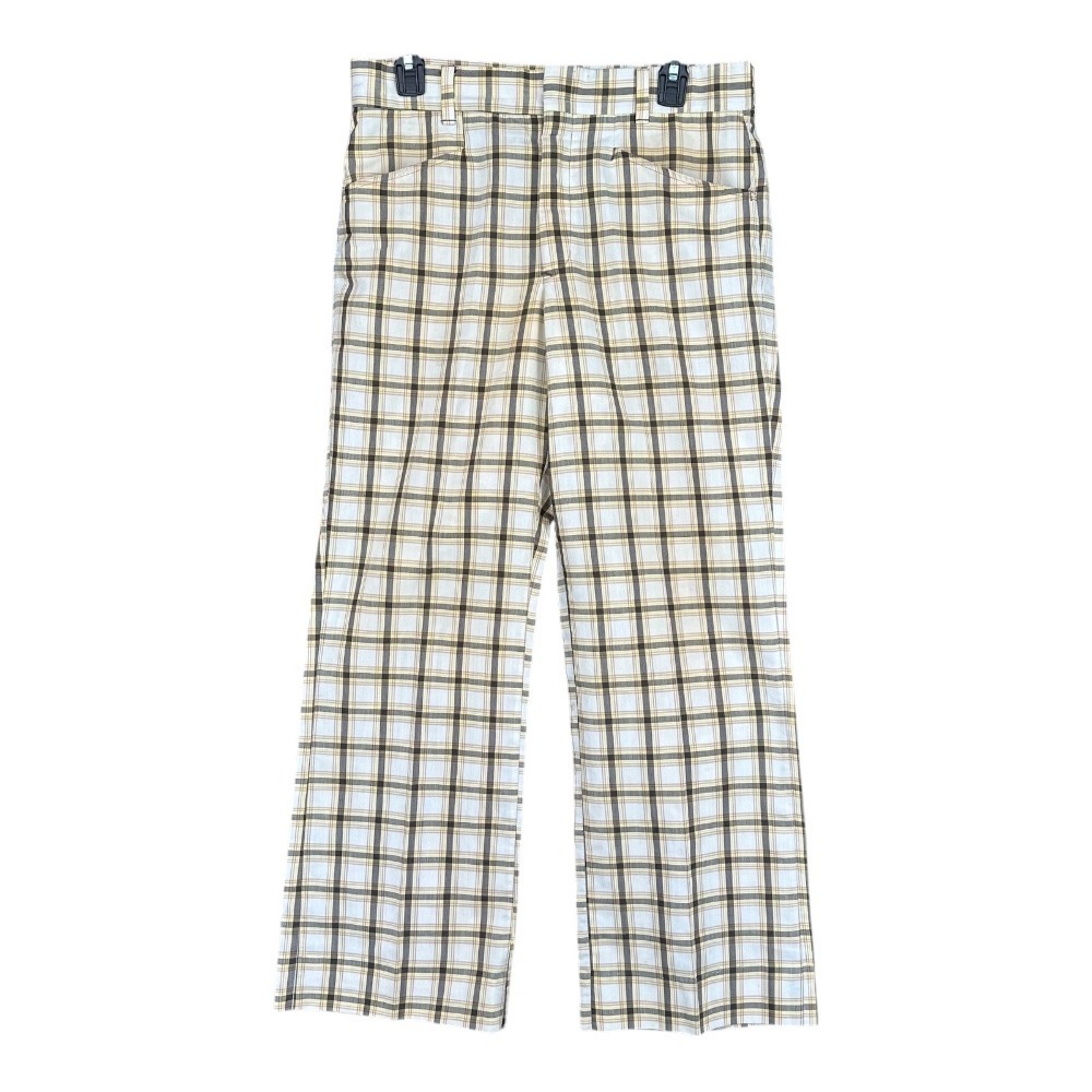 Kings Road Sears Men's Vintage 32 Plaid Pants Retro 70s Leisure Casual Hippie